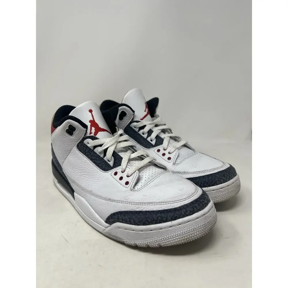 Jordan 3 Retro Denim SE Fire Red 2020 |‎ Size 13M